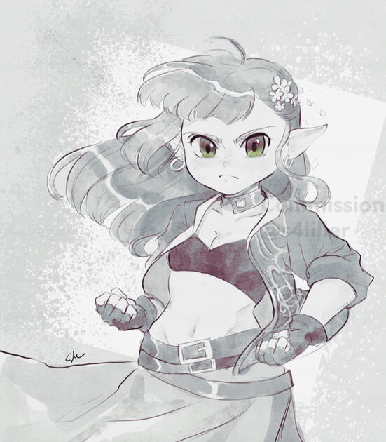 Lalafell OC - Commission Lalafell OC - Commission